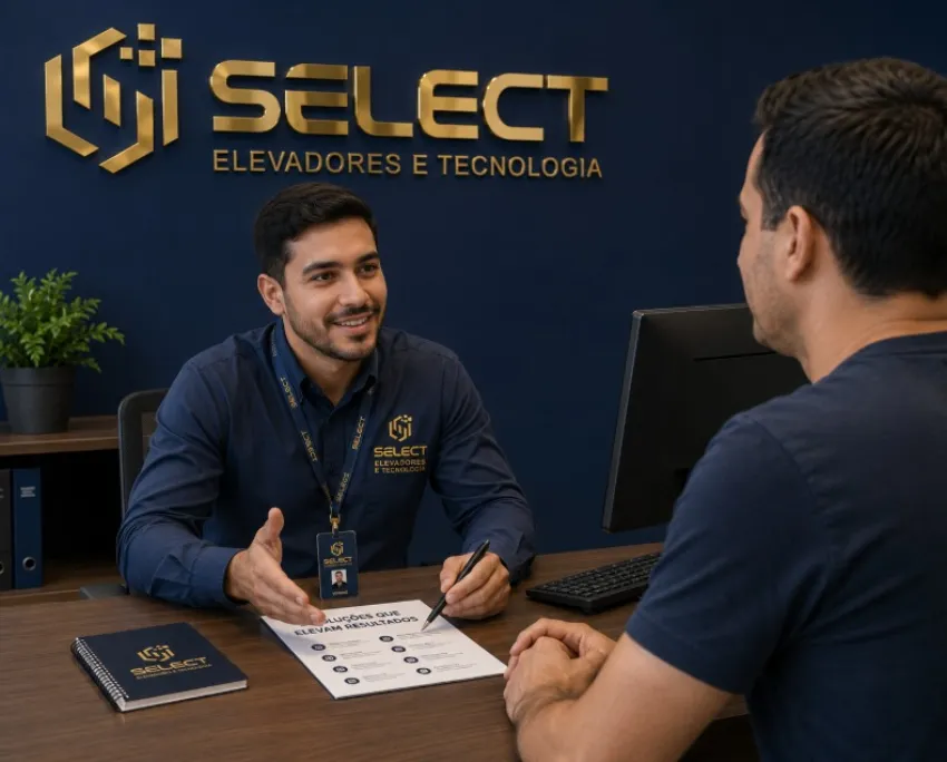 Vendas e consultoria de elevadores Select